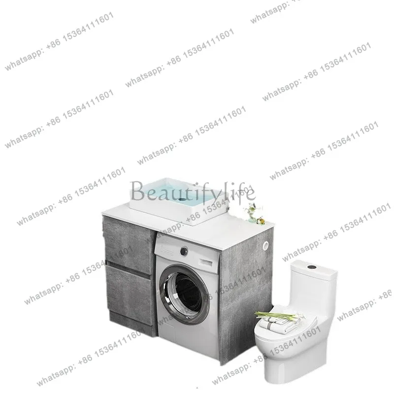 

Washing Machine Cabinet Modern Design Wash Basin Storage Bathroom Cabinet Narrow Cabinet Bathroom Furniture