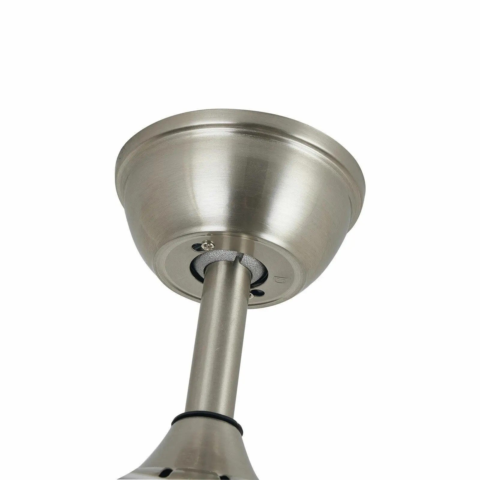 42Inch Modern Invisible Ceiling Fan Light 3 Colors Retractable Blades LED Chandelier Lamp with Remote Control