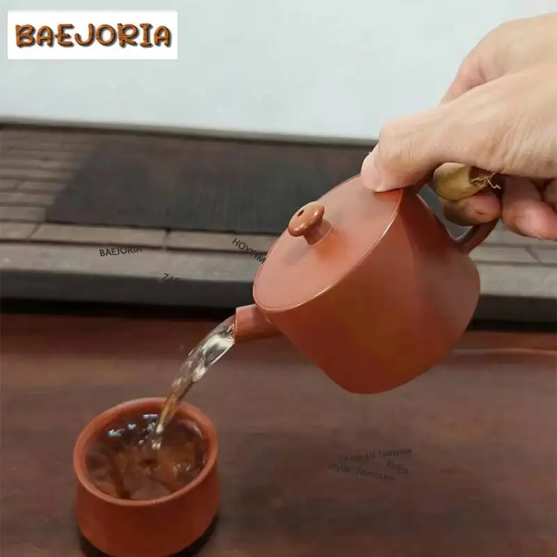 150ml Boutique Qinzhou Nixing Pottery Teapot Aesthetic Master Handmade Raw Ore Mud Pot Tea Maker Kettle Teaset Supplies Ornament