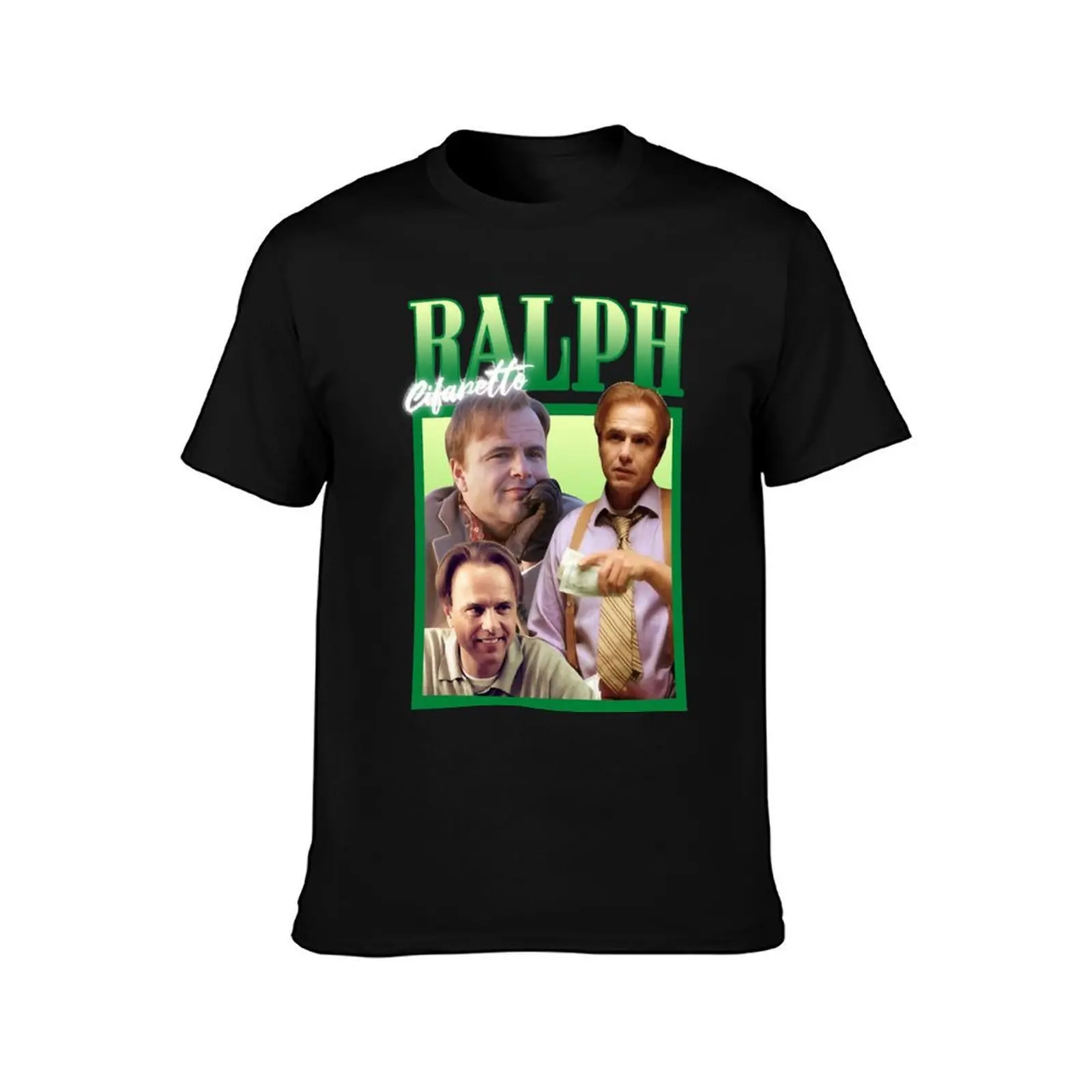 Ralph Cifaretto Sopranos Homage Essential T-Shirt, Summer Casual Cotton Tee, Oversized Streetwear Tops, Vintage Graphic Print