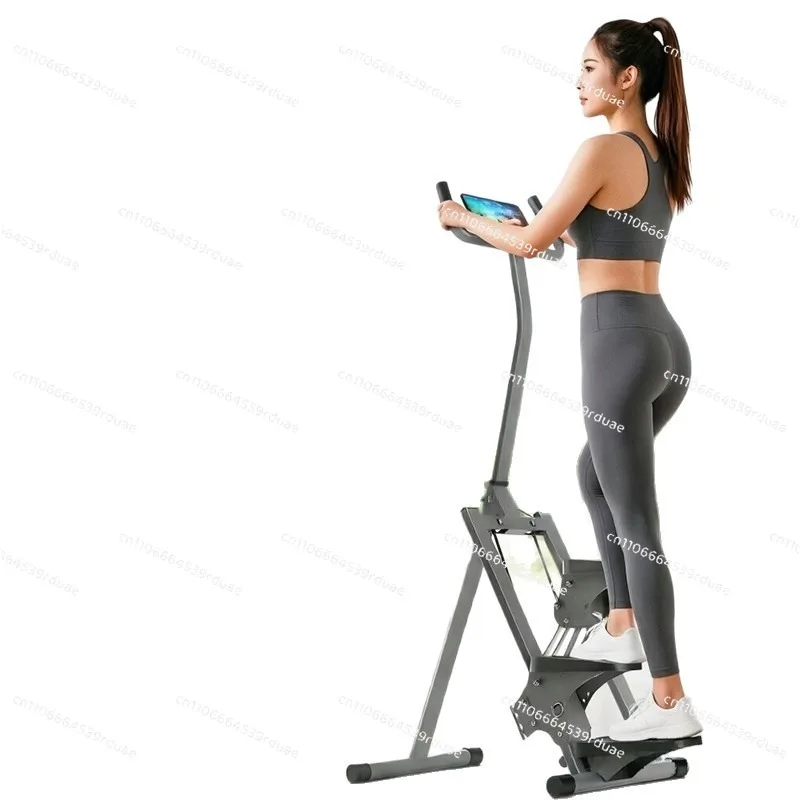Installation-free climbing machine Multifunctional spring Resistance adjustable Household indoor foldable