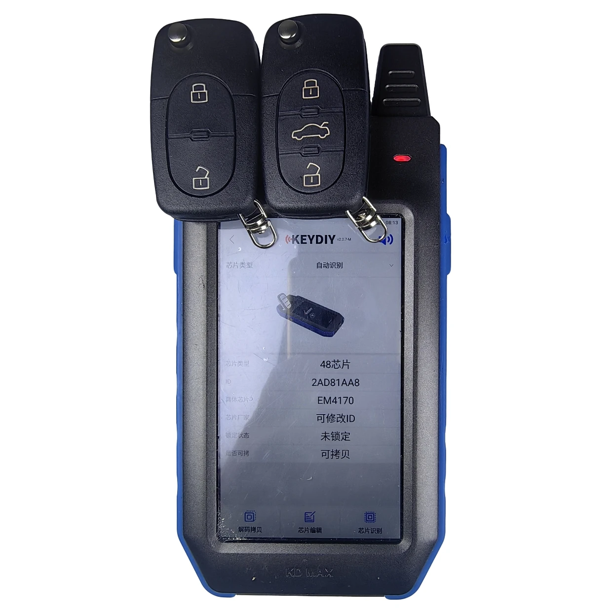 Chave remota do carro 433MHz ID48 Chip compatível com Audi A4 S4 A6 A8 TT 1997-2005 modelos 4D0837231A 4D0837231K 4D0837231N 4D0837231R