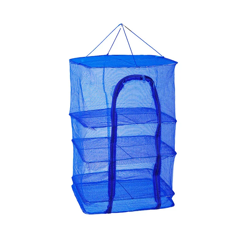 

Fish Mesh Hanging Sun Drying Net Folding for Food Multi Fruit Vegetable Shrimp Meat Fishes Herbs Hanger Sun Dehydrator 35X65cm