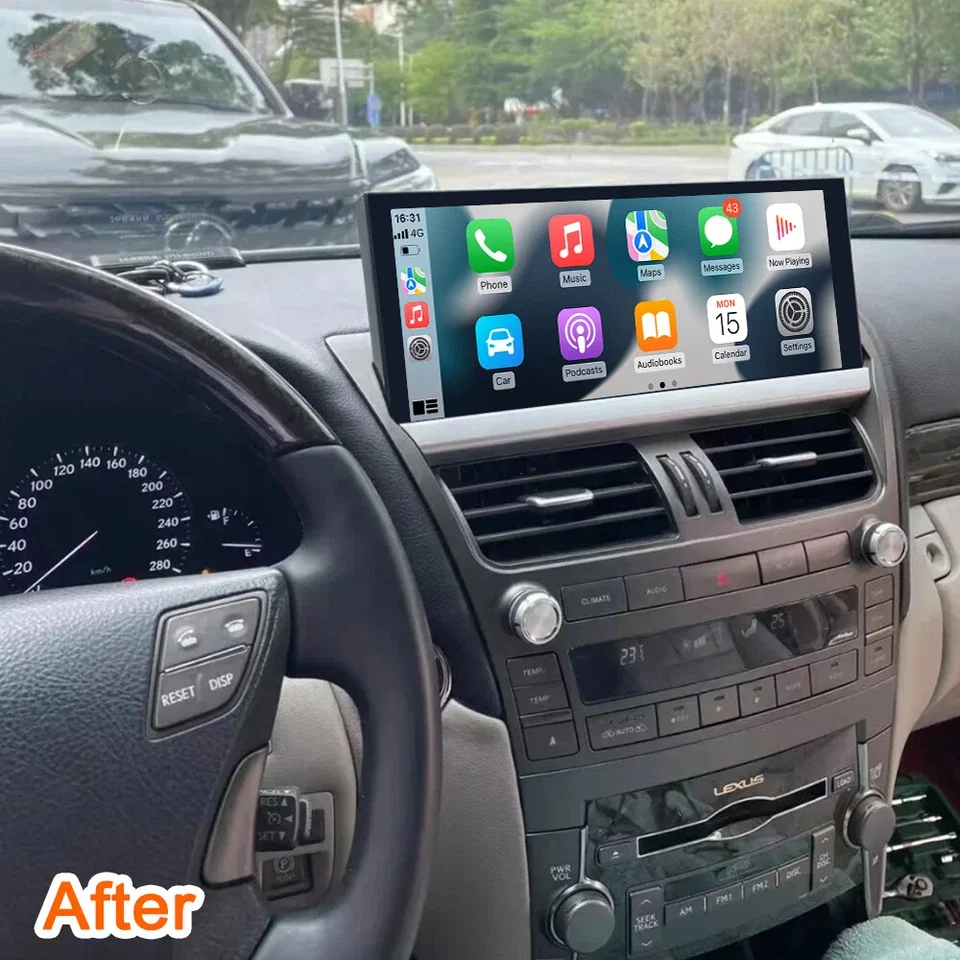 أندرويد شاشة تعمل باللمس راديو السيارة لكزس LS460 LS600 2006-2012 نظام تحديد المواقع السيارات الوسائط المتعددة راديو تلقائي ستيريو استقبال رئيس وحدة