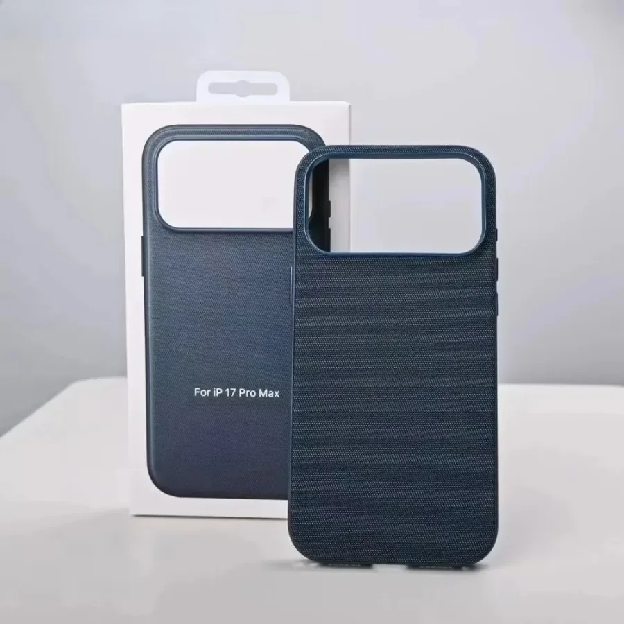 New Original Technology Woven Magnetic Case For iPhone 18 Pro 17 16 15 14 13 Pro Max For Magsafe Wireless Charger Official Cover