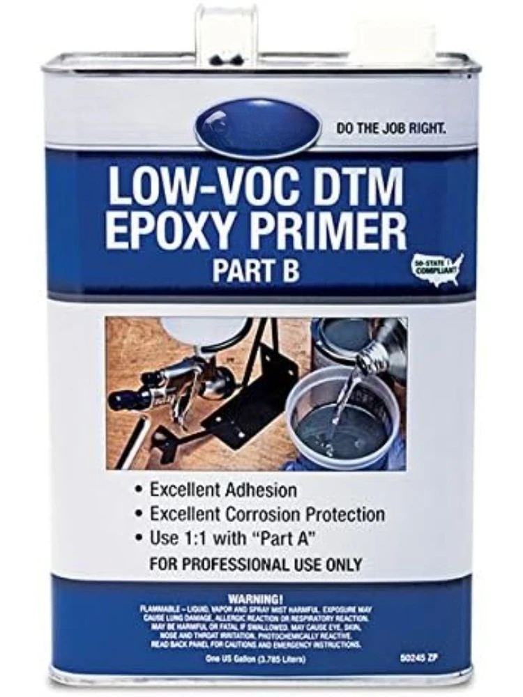 

Epoxy Steel Aluminum Fiberglass Primer and Sealer Catalyst Gallon 1:1 Corrosion Resistance Part B