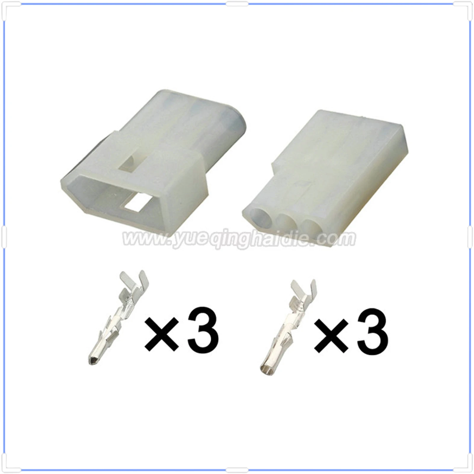 

3-Pin Connector Unsealed 2.3mm Male Female Connectors Auto Wire Harness Cable Plug For KTM 0309-1032 03091032 03-09-1032