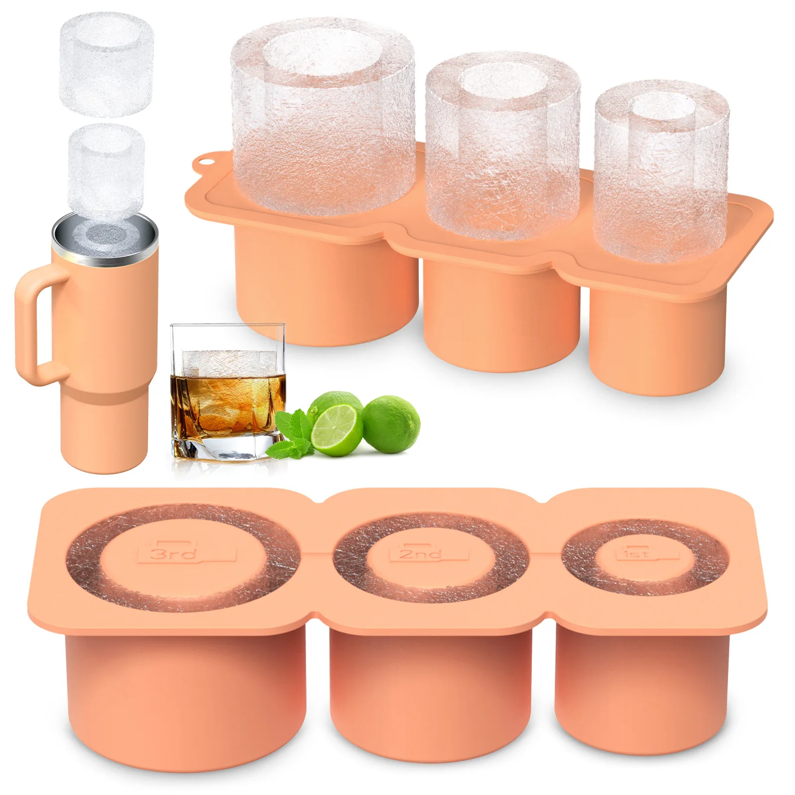 

Sale Guaranteed lce Cube PopularProduct Casual Silicone lce Mold For lce Making Custiomzed Colours