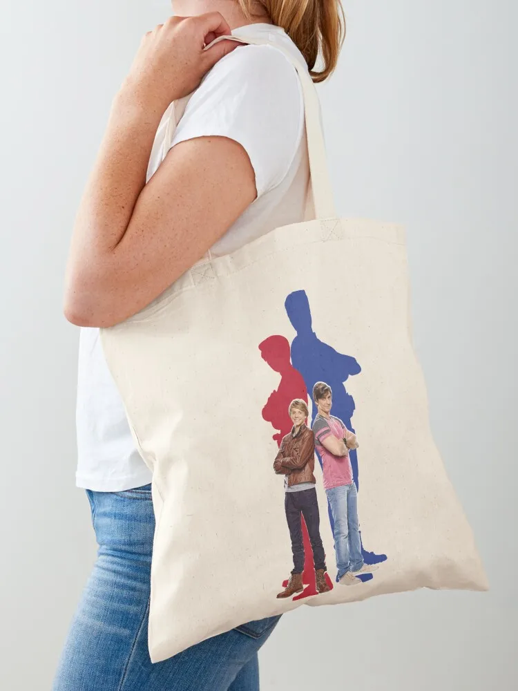 

Henry and Ray Heroic Silhouette Tote Bag reusable shopping bags shopper bag women canvas Canvas bag Lady