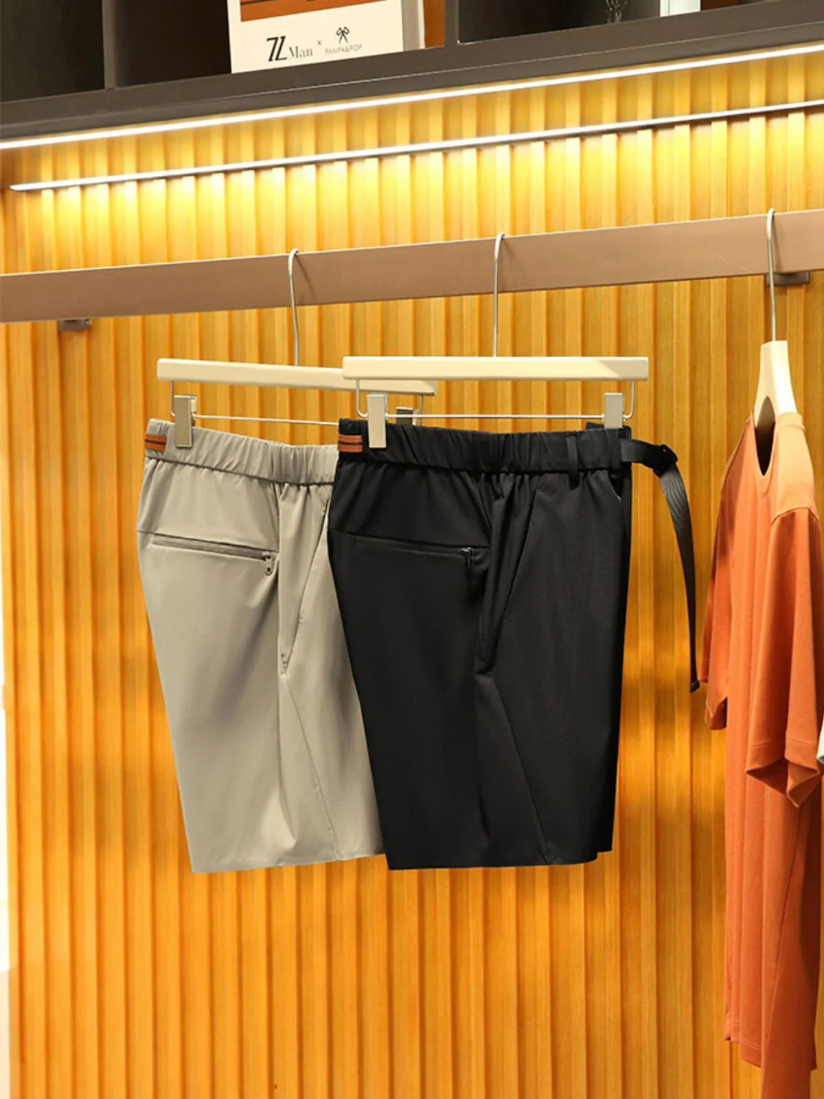 

Роскошные итальянские мужские брюки серии Z для улицы Spor orts Qui Dry, дышащие летние повседневные брюки с прямыми штанинами 202, Faion Urban...