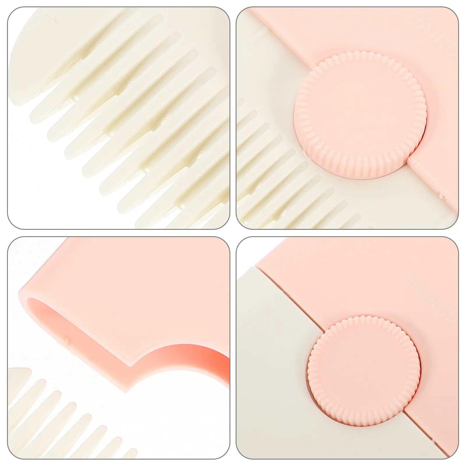 

Профессиональная расческа для стрижки волос из ABS-пластика и нержавеющей стали, прочный инструмент для укладки и стрижки волос для дома и салона, для филировки и укорачивания прядей