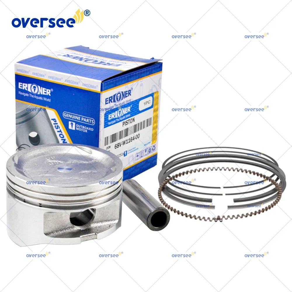 68V-W1164-02 STD Piston Set for Yamaha F115 115HP Outboard Engine 68V-W1164-02-00 68V-W1164-00 78mm