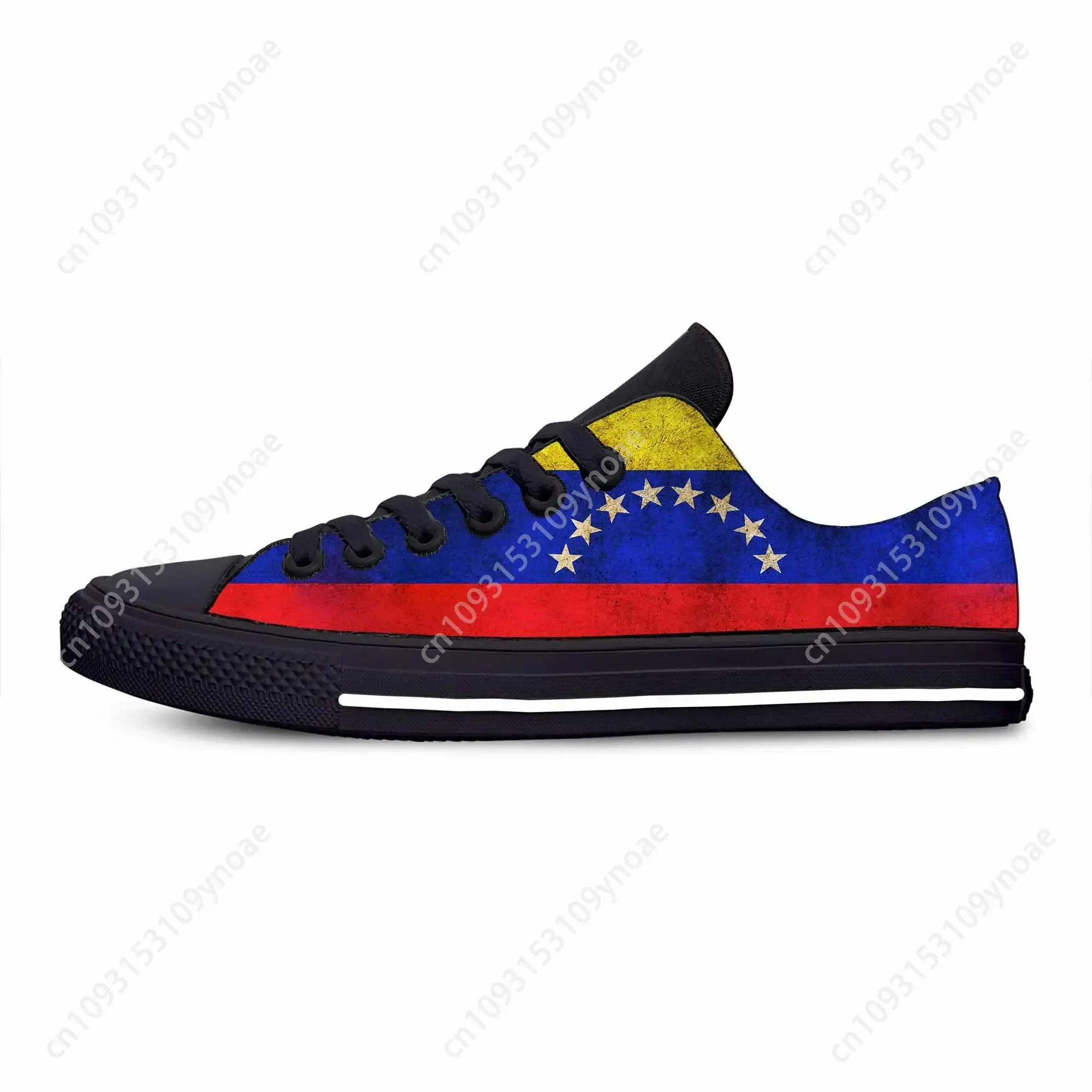 

Venezuela Venezuelan Flag Patriotic Pride Fashion Casual Cloth Shoes Low Top Comfortable Breathable Custom Men Women Sneakers
