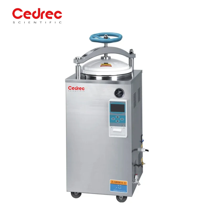 

LS-35HD 35L Vertical Pressure Steam Sterilizer with LCD Display & Touch Control
