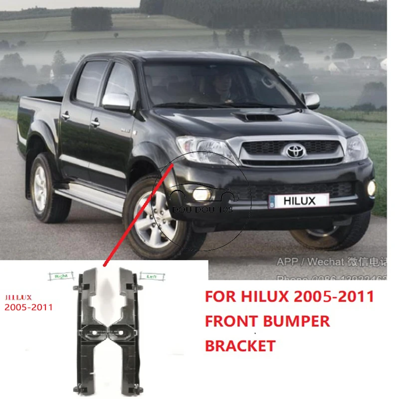 TOYOTA Hilux Kun25/26用フロントバンパー側ブラケットの実用性と交換手順｜Jackson&&&nの本音レビュー