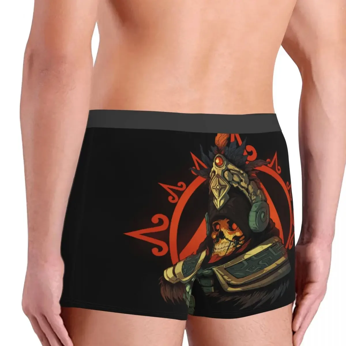 Schedel Man Boxerslip Onderbroek Pad Van Ballingschap Templar Monnik Rollenspel Zeer Ademend Cadeau-Idee Van Topkwaliteit