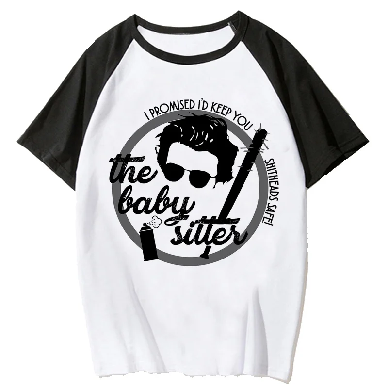 Steve Harrington tshirt crop top women white print tumblr vintage japanese crop top harajuku kawaii