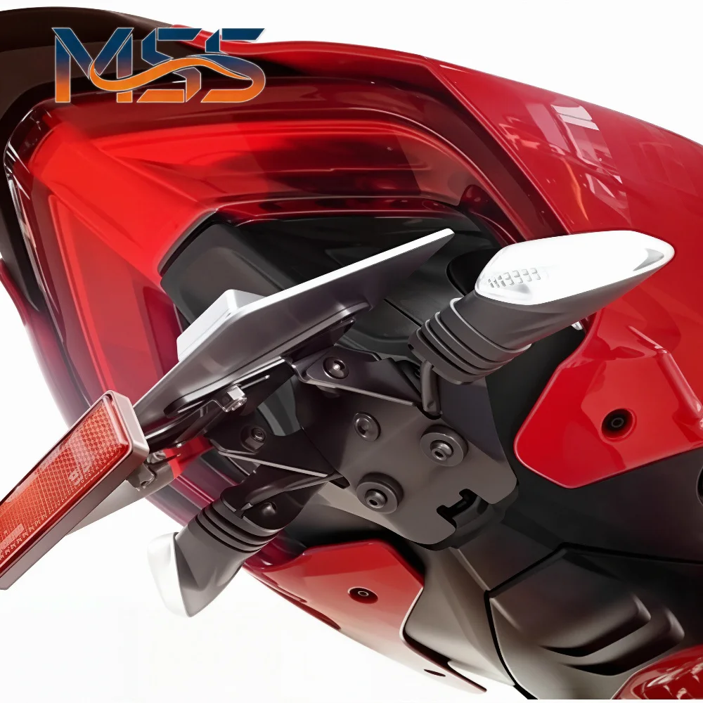 Motorcycle Accessories License Plate Holder Tail Tidy Fender Eliminator FOR Panigale V2 V4 V4S StreetFighter V2 V4/S 2020-2025
