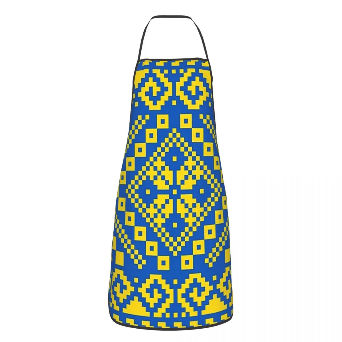 Copy Of Ukrainian Folk Pattern Vyshyvanka Apron Chef Cooking Baking Tablier Bib Kitchen Cleaning Pinafore for Women Men