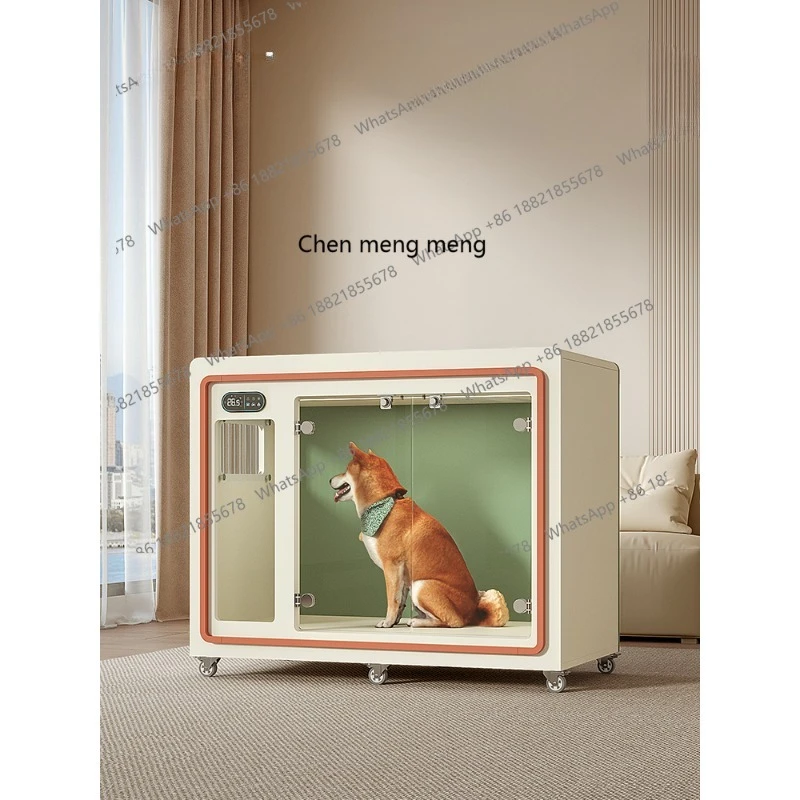 

Thermostatic indoor dog cage Small and medium-sized house Four seasons universal dog villa Flushing dog house to keep warm