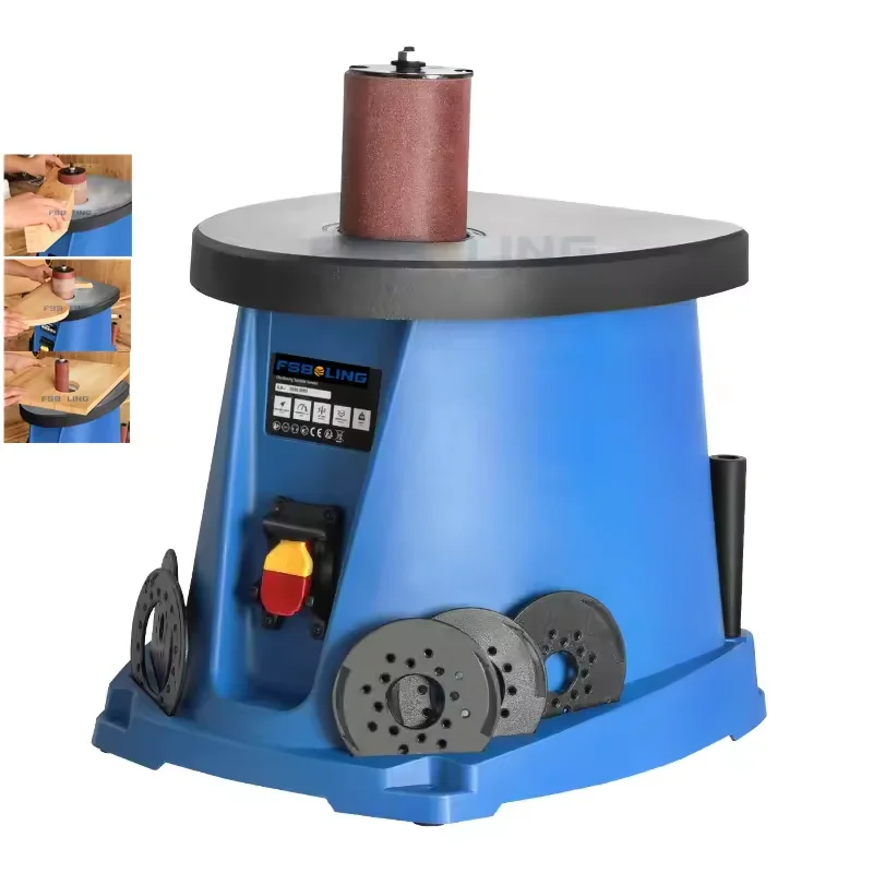 Fsboling Multifunction 450w Benchtop Oscillating Spindle Belt Sander Woodworking Machine