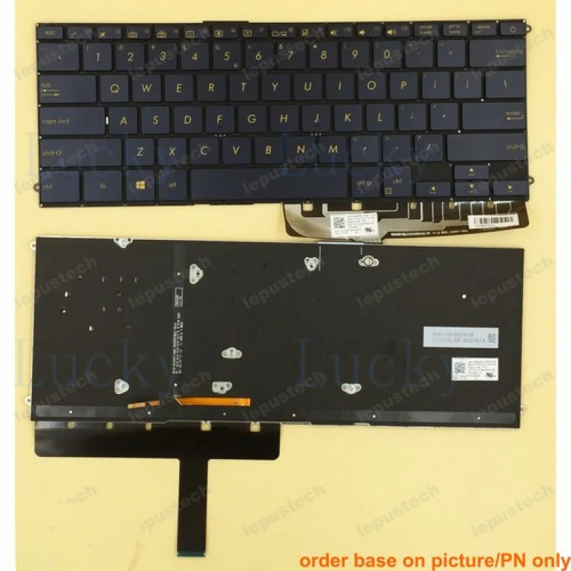 

Клавиатура для ASUS UX490UA UX490 с синей подсветкой, раскладка US