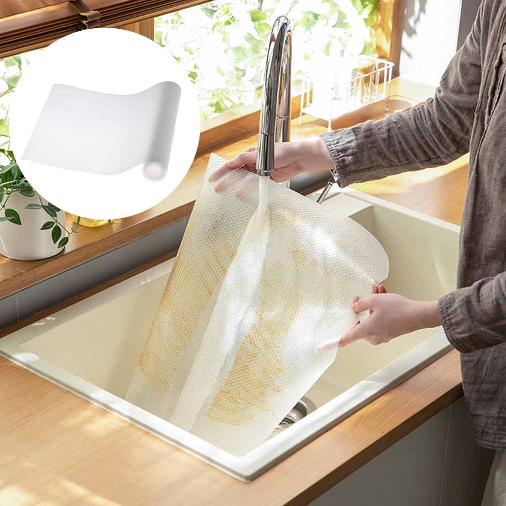 

2 Pcs Waterproof Pad Shelf Liner Fridge Anti-skid Mats Refrigerator Shelves Kitchen Cabinet Liners for