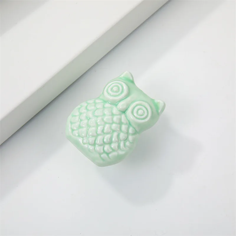 Decorative Closet Ceramics Handles Decorative Cabinet Drawer Bookcase Handle for Cabinets Cupboard Kitchen
