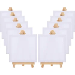 15 set Mini Wooden Canvas Easel Stand For Painting Frame Craft Display Travel Watercolor Small Table Top Painting Stands