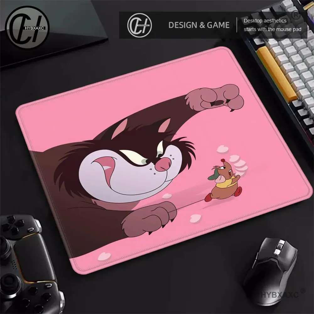 

Disney Cinderella Lucifer Cat Gaming Mouse Pad XS Small Mousepad For PC Gamer Desktop Decoration Office Mouse Mat Deskmat Rug