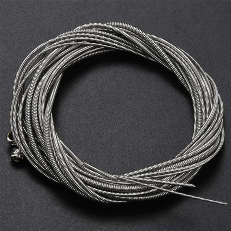 

AA75-80 Pcs Stainless Steel Bass Strings Bass Guitar Parts Guitar String Silver Plated Gauge Bass Guitar Music Accessories