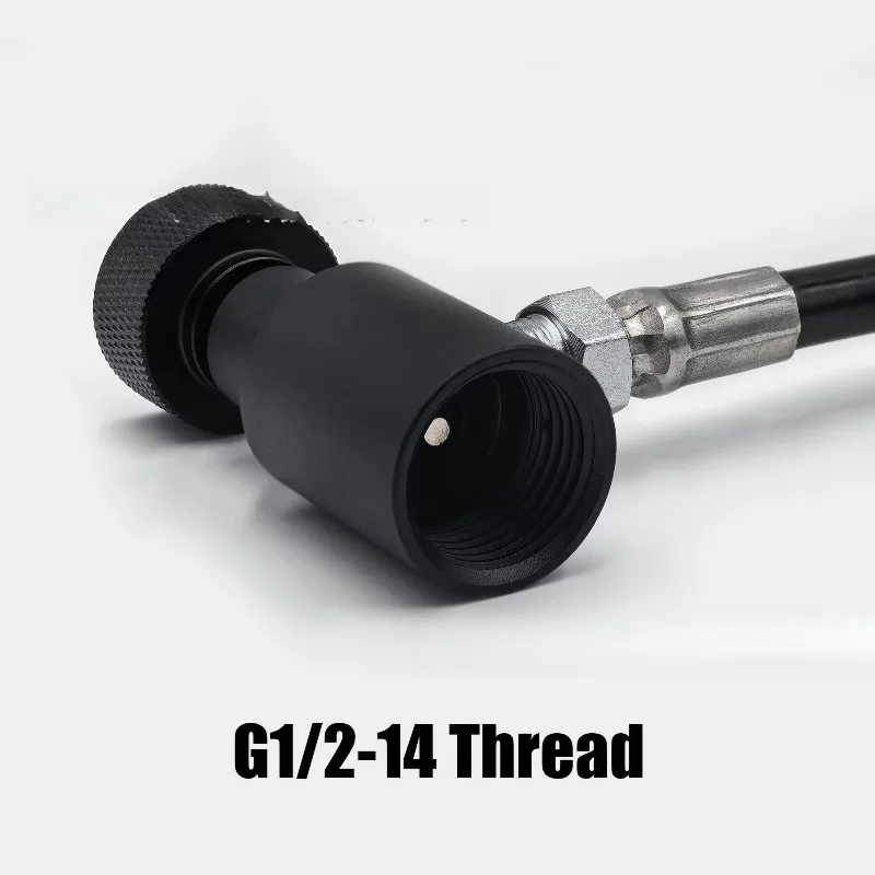 2.5M/3.5M coil vent hose G1/2 threaded connector