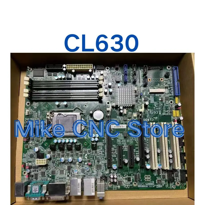 Used CL630 motherboard supports 1155 pin CPU, 4 DDR3 memory slots, dual network port test OK, fast shipping