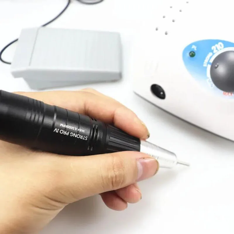 Sterke 210 Pro Iv Nail Boor 65W 45000 Machine Snijders Manicure Elektrische Nagel Boor Frezen Manicure Machine Polish Nagelvijl