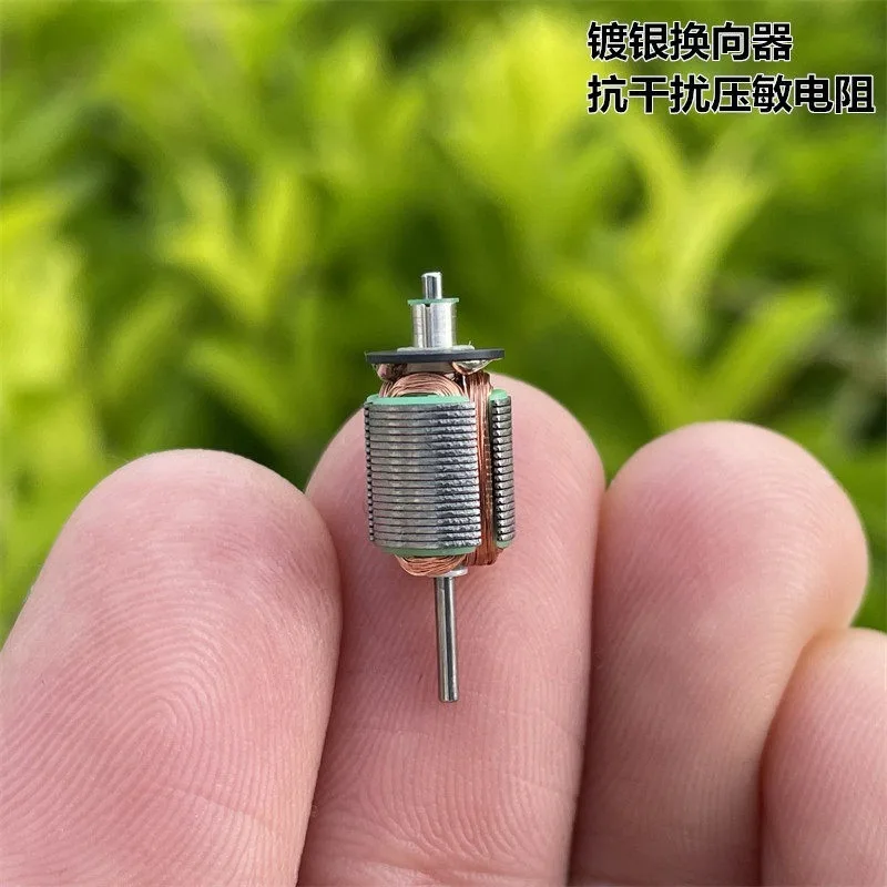 Mini 5pcs M20 Micro Flat Motor 15*10*8mm DC 1.5V 5550RPM 3.7V 15000RPM Long Axis Low voltage High Speed Shaft 1mm for Toys DIY