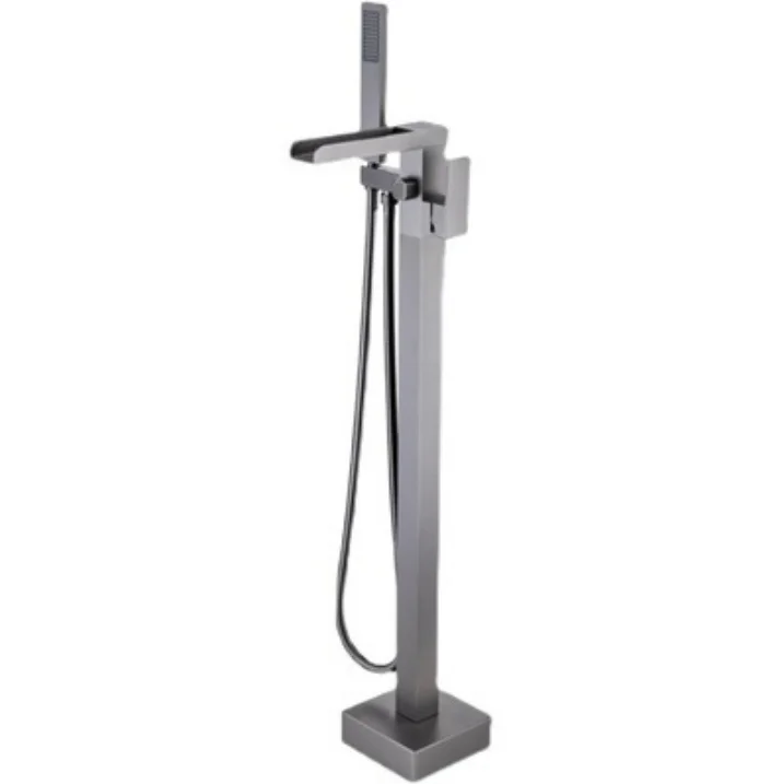 

Original brand newHome bathroom floor standing bathtub faucet waterfall bathtub shower faucet mixer