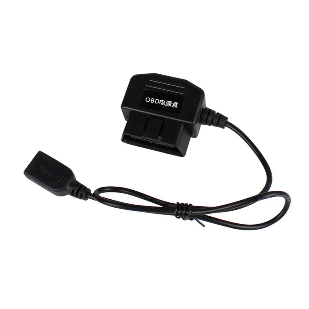 Universal Vehicle DVR Switch Wire Car Charge Cable Parking Monitoring Dash Cam Camcorder OBD Hardwire Kit