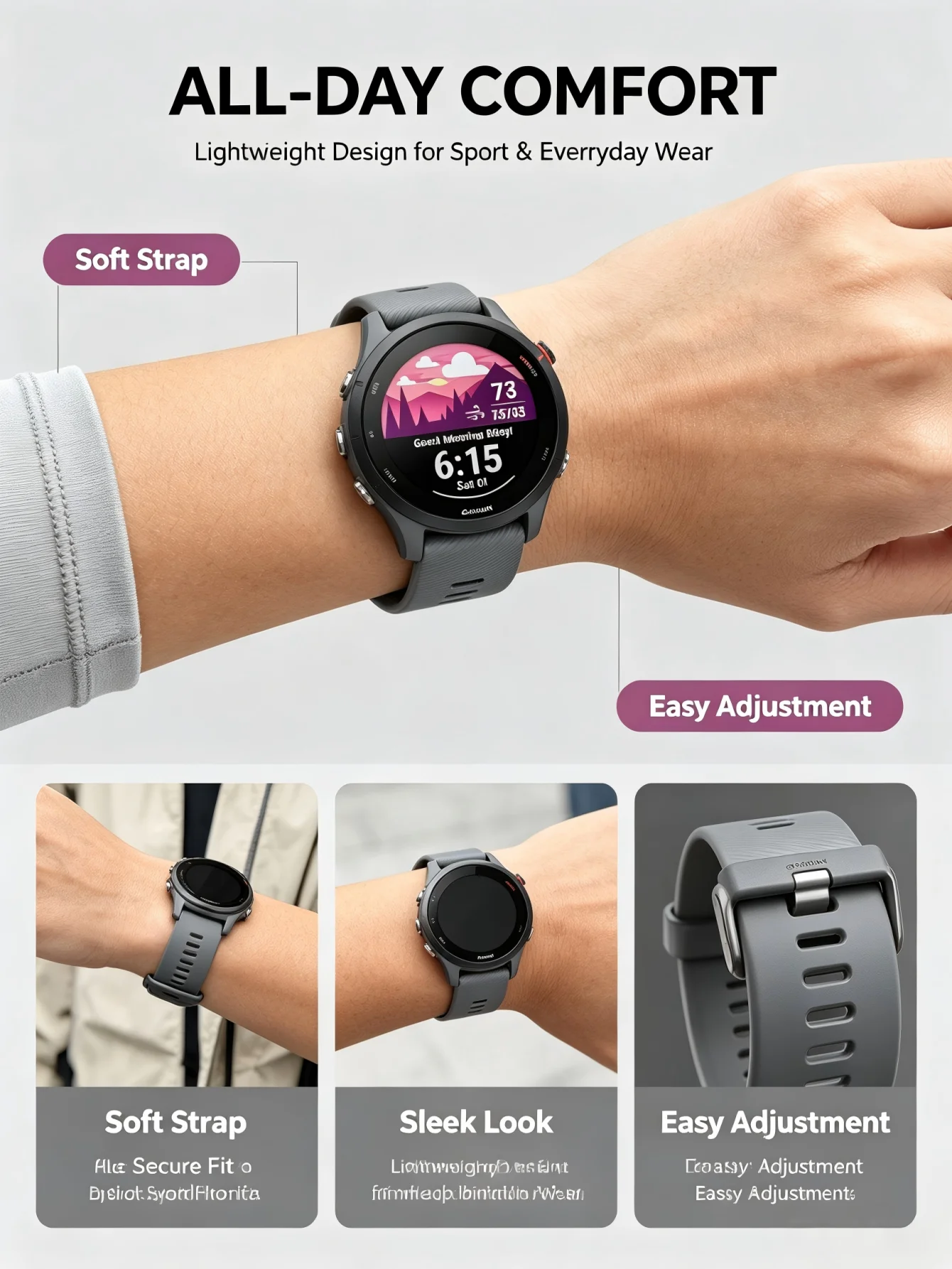 Montre connectée sportive Garm - Smartwatch Watches With Bluetooth avis et prix