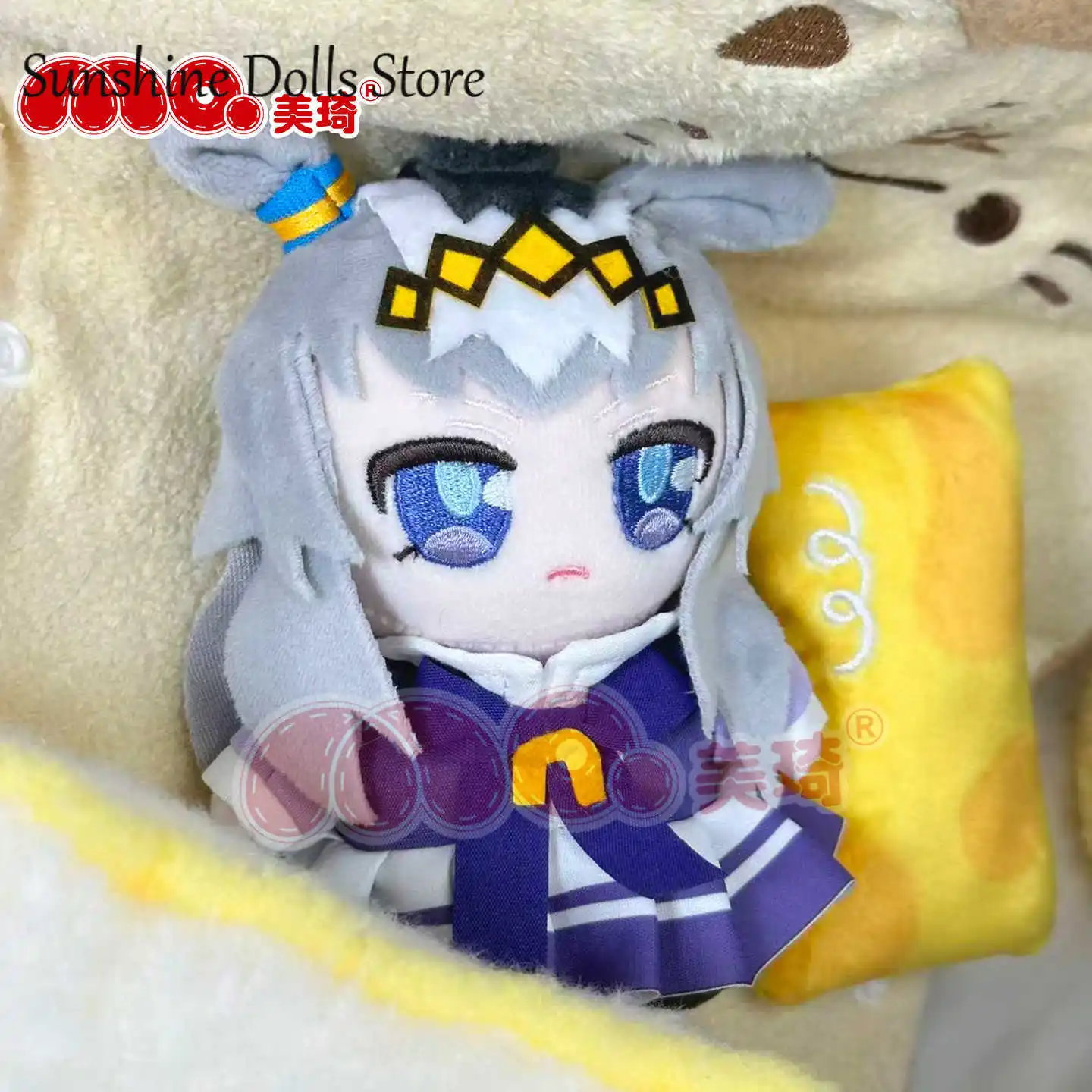 

15cm Umamusume: Pretty Derby Oguri Cap Doujin Cotton Doll Adorable Backpack Pendant Keychain Plush Toys Plushies mascot Gift
