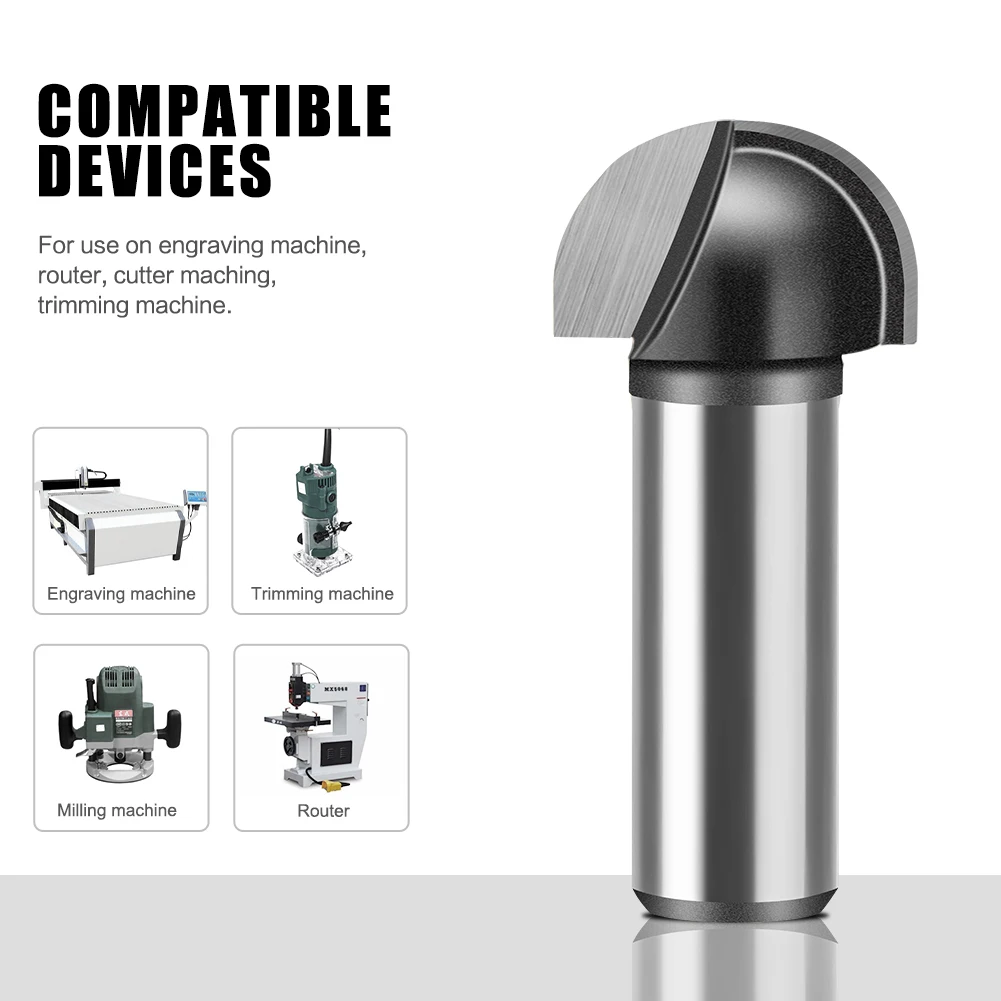 Round Bottom Router Bit 1/4