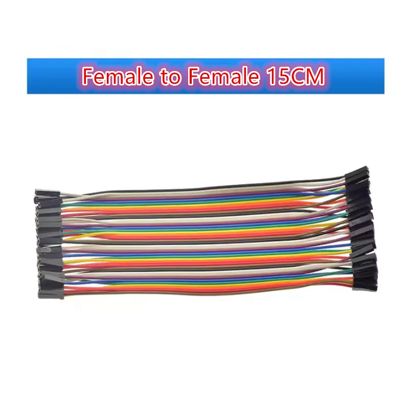 Dupont Line 15CM 40Pin Male to Male + Male to Female and Female to Female Jumper Wire Dupont Cable for Arduino DIY KIT