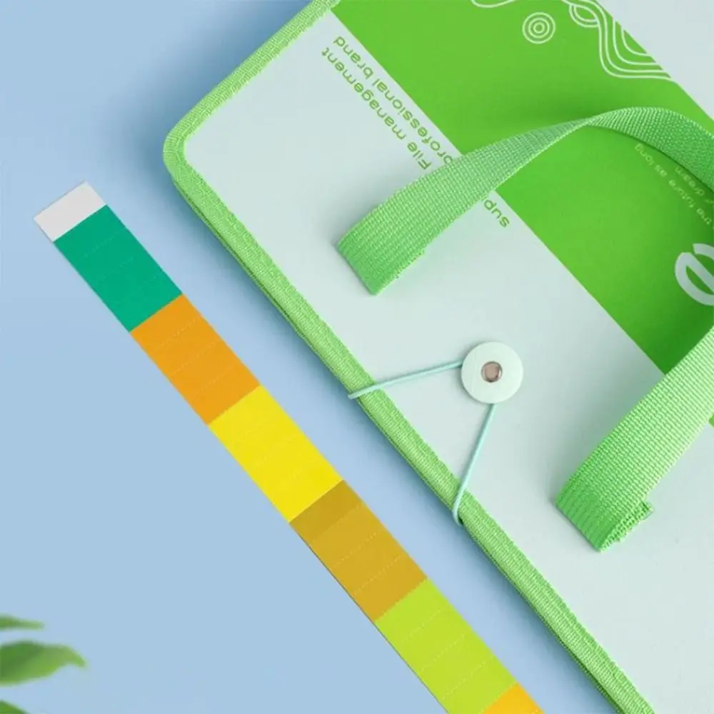 13 레이어 A4 파일 폴더 휴대용 타이 스트랩 디자인 분류 파일 가방 대용량 문서 가방 학교 사무실