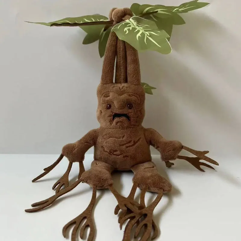 35cm Mandrake Plush Toy Cartoon Soft Stuffed Anime Plush Doll For Christmas Gift Home Decoration Fans Collect Gift