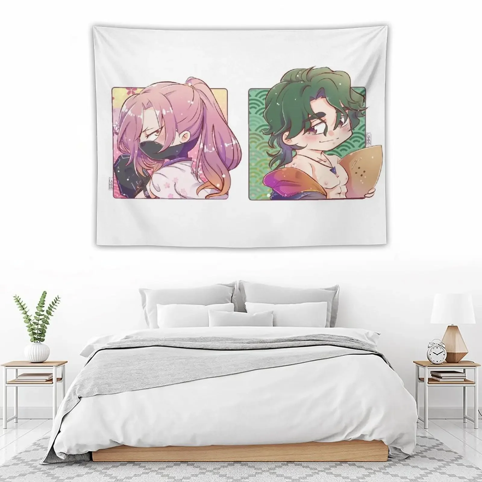 

Joe & Cherry Tapestry Aesthetic Decoration Aesthetic Room Decoration Tapestry