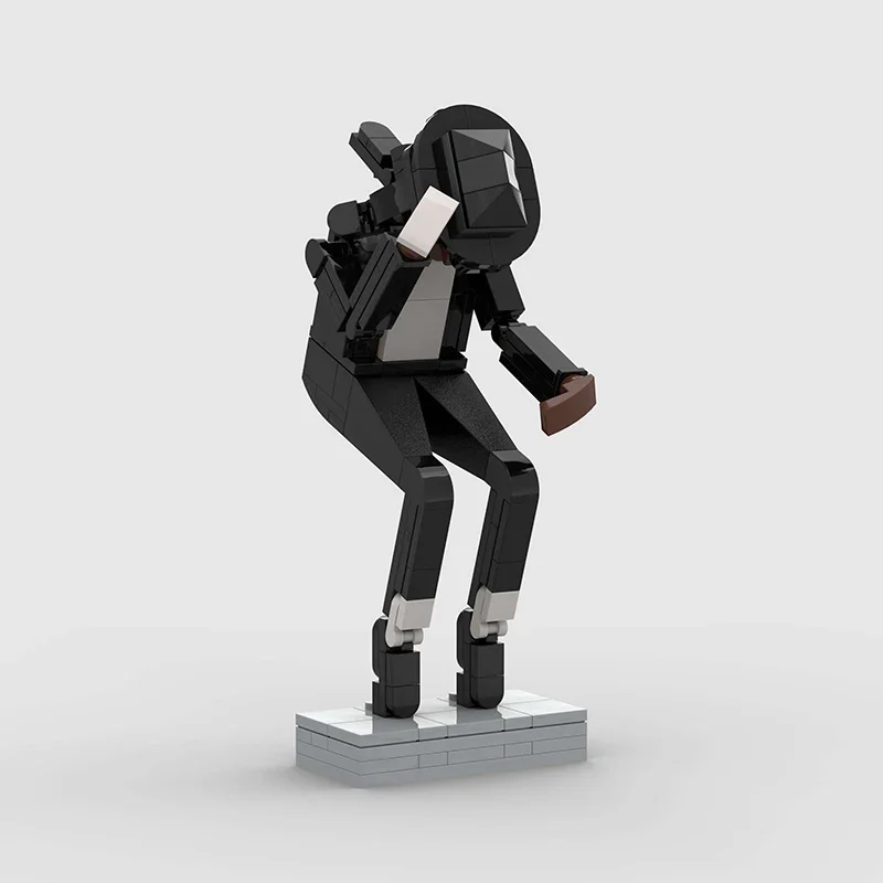 MOC Michael Jackson Building Blocks Set King of Pop Figure Model Space Walk Pose Bricks Kit DIY Construction Toys for Adults Fan - view 3