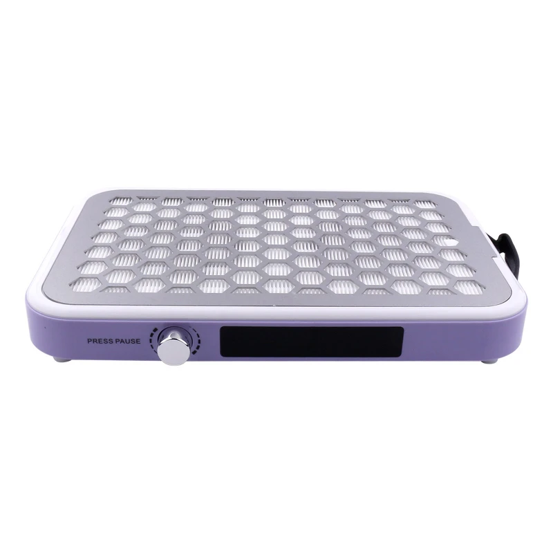 

Quiet Dual Turbo High Suction Nail Dust Vacuum Cleaner for Nail Polish Remover Sanding Use