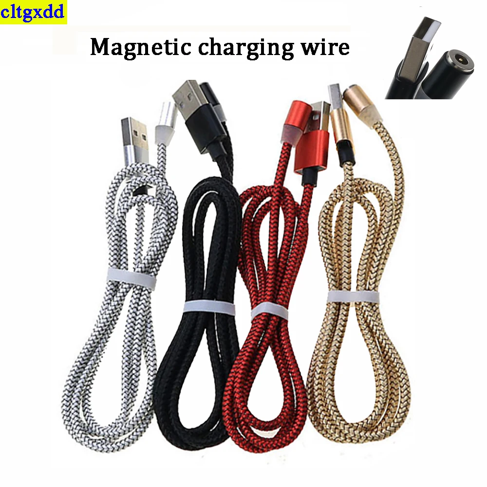 

Cltgxdd 1piece magnetic data cable FOR Huawei Xiaomi mobile phone charging cable, mini USB C-type magnetic charging cable