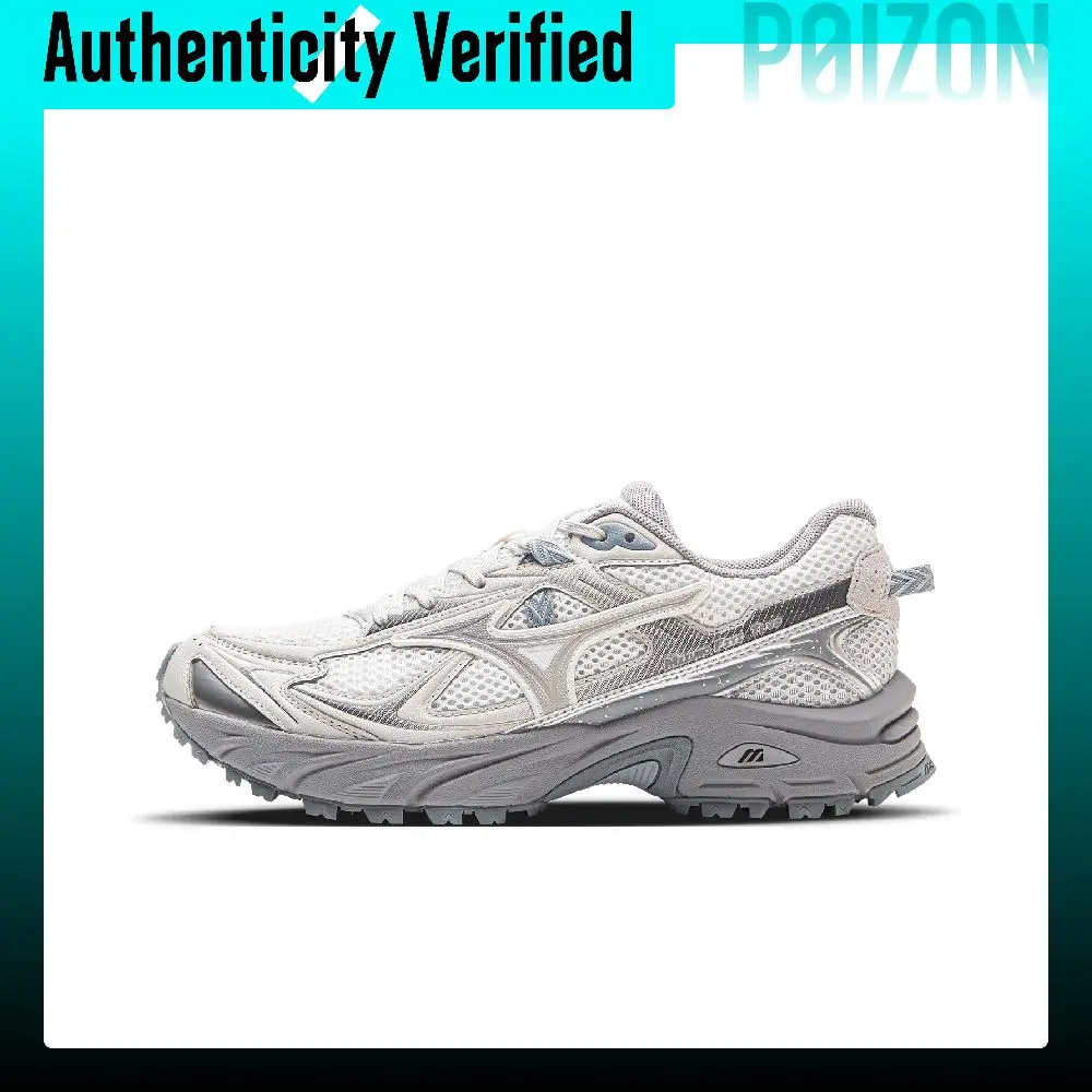 Mizuno FIYI TL Mesh Cushioning Abrasion Resistant Low top Casual Running Shoes Unisex Cool Gray White D1GH251902