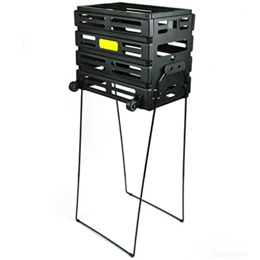 

Tennis Ball Hopper with Wheels Tennis Ball Picker for Easy Pickup Carrying and Storage Holds 75 Balls