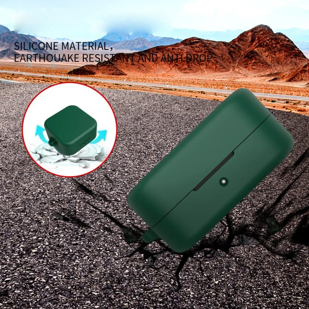 Soft Silicone Case Cover Protective Anti-Scratch Protector Shockproof with Hook Shell for CMF by NOTHING BUDS